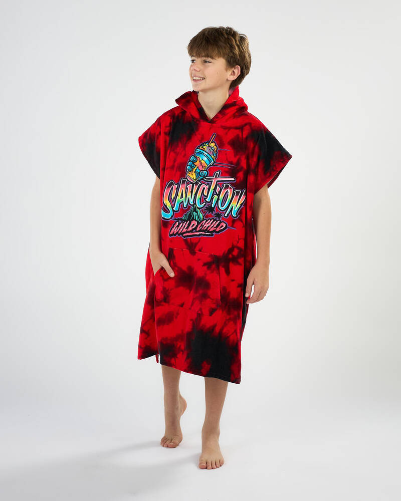 Sanction Boys' Shredder Hooded Towel for Mens