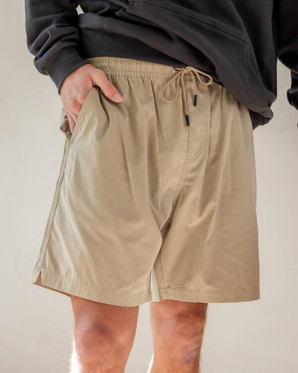 The Mad Hueys Skull Anchor Volley Shorts for Mens