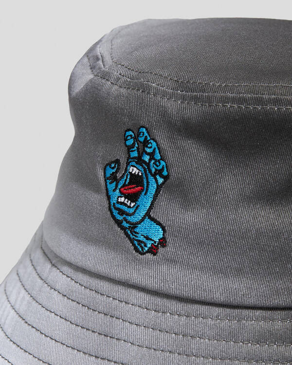 Santa Cruz Boys' Screaming Hand Bucket Hat for Mens