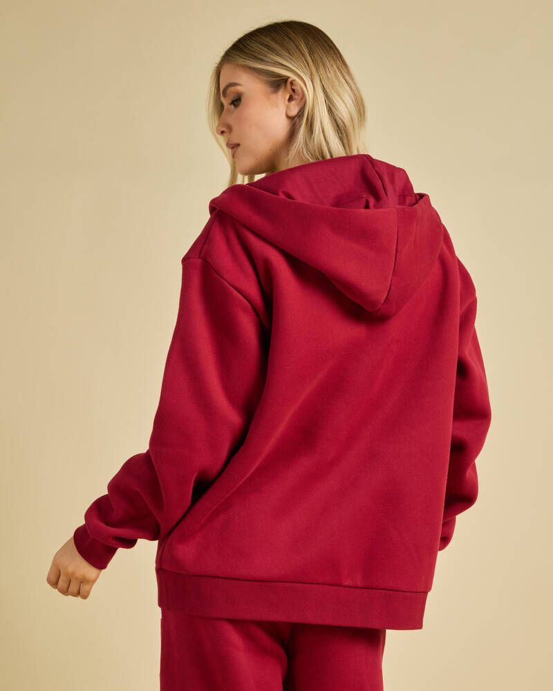 Rusty Flip Mommy Zip Through Hoodie for Womens