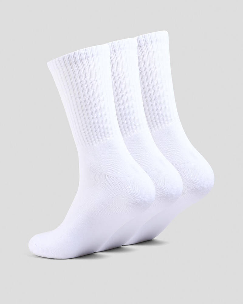 Von Dutch Oval Crew Sock 3 Pack for Mens