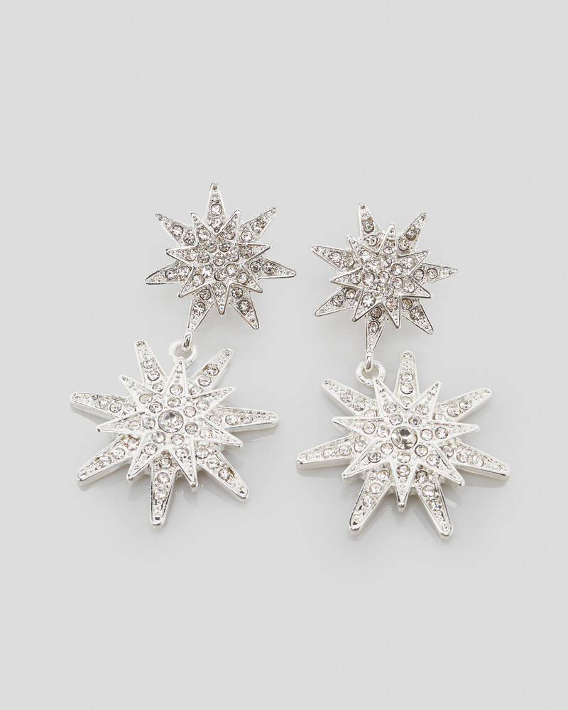 Karyn In LA Starburst Earrings for Womens