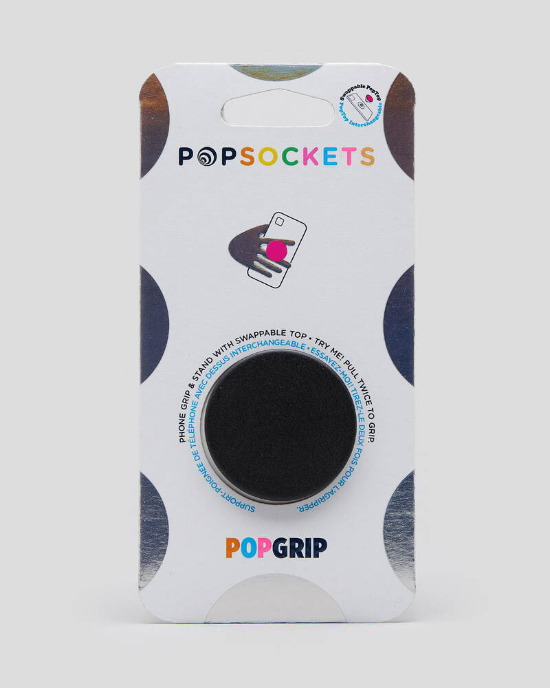 PopSockets Black PopSocket for Mens