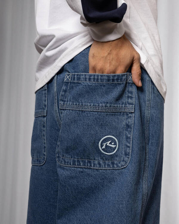 Rusty Flip Daddy Tapeless Jeans for Mens
