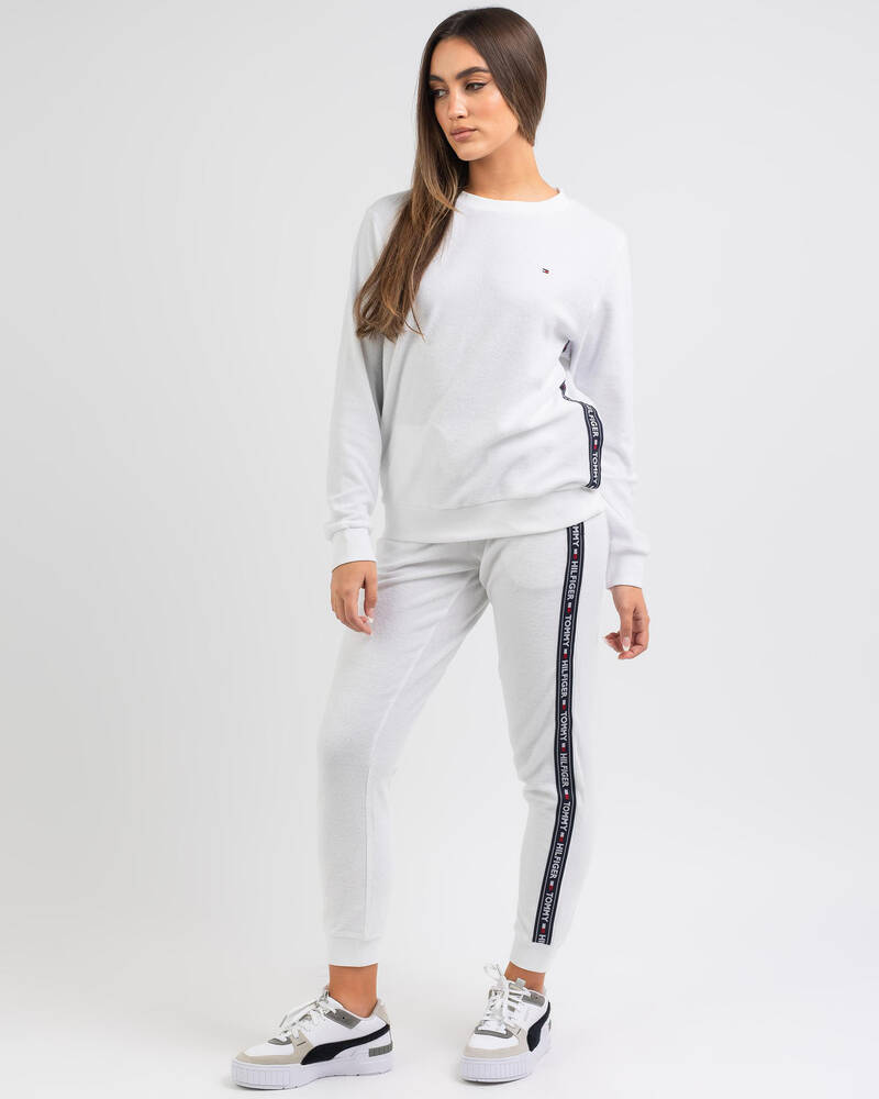 Tommy Hilfiger Authentic Towelling Track Sweatshirt for Womens