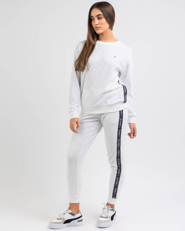 Tommy Hilfiger Authentic Towelling Track Sweatshirt for Womens