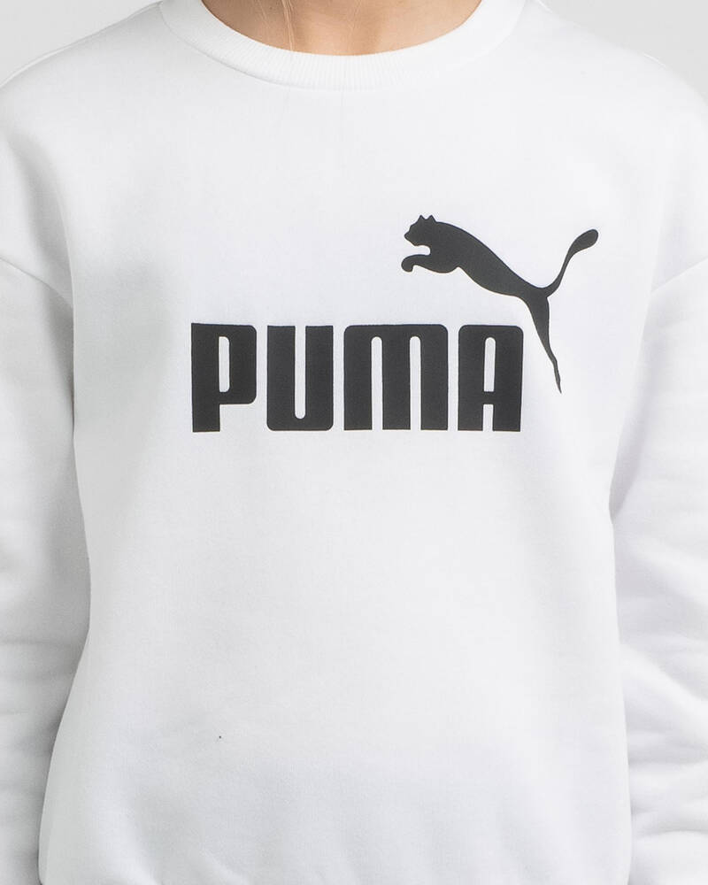 Puma Girls' Essential Logo Sweatshirt for Womens