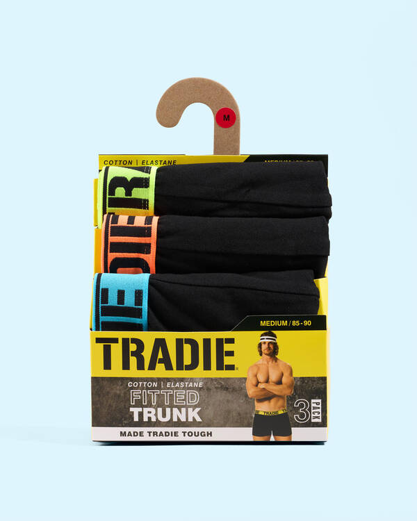 Tradie 3 Pack Trunks for Mens