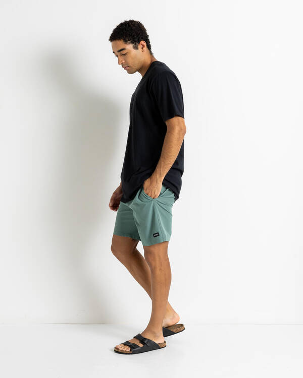 Volcom Stones Hybrid 18" Elastic Waist Shorts for Mens