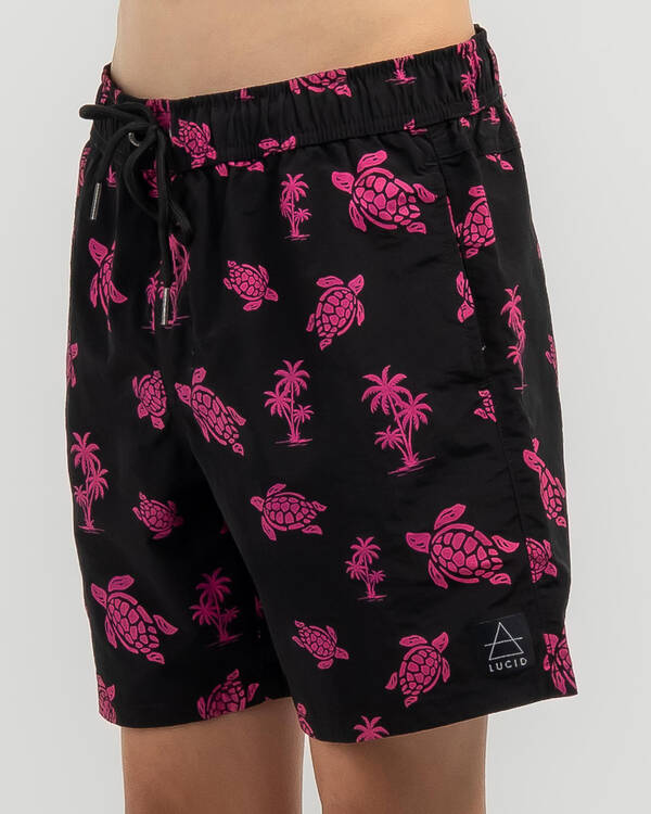 Lucid Boys' Reef Elastic Waist Shorts for Mens