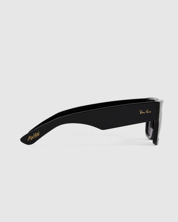 Ray-Ban A$AP Rocky Blacked Out Collection Mega Wayfarer Sunglasses for Mens