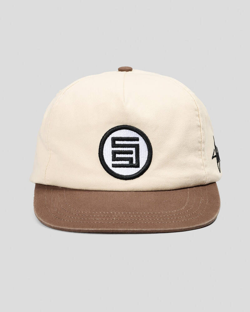 S-Double S-Dot Snapback Cap for Mens