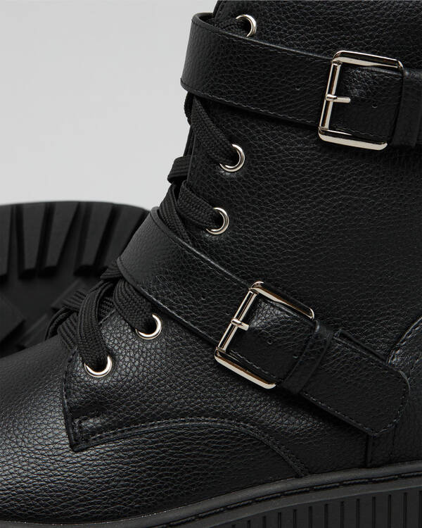 Jonnie Buckle Up Boots for Womens