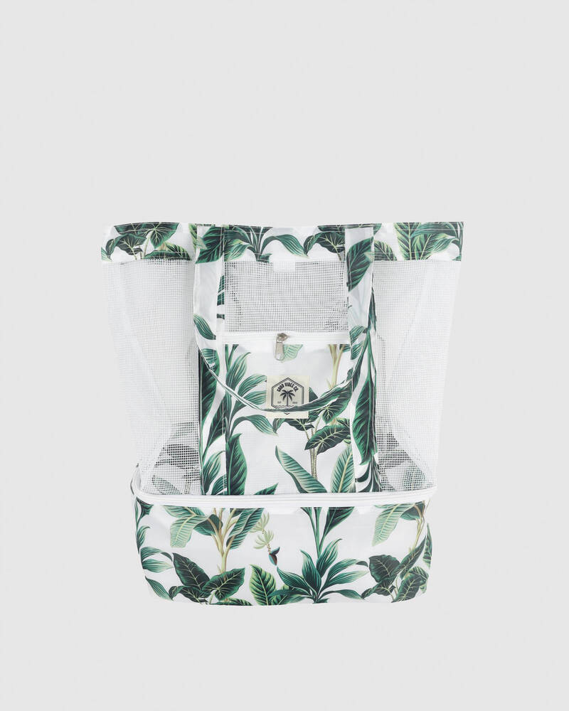 Get It Now Leaf 2 In 1 Beach Cooler Bag for Womens