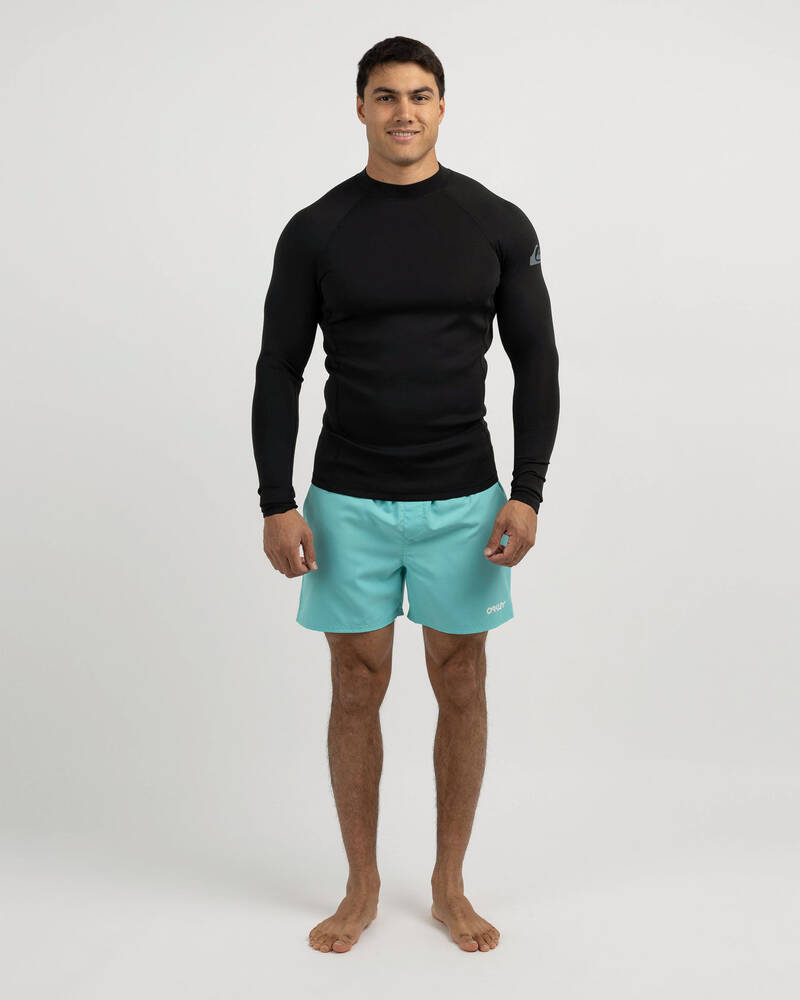 Quiksilver Everyday Heat Long Sleeve Rash Vest for Mens