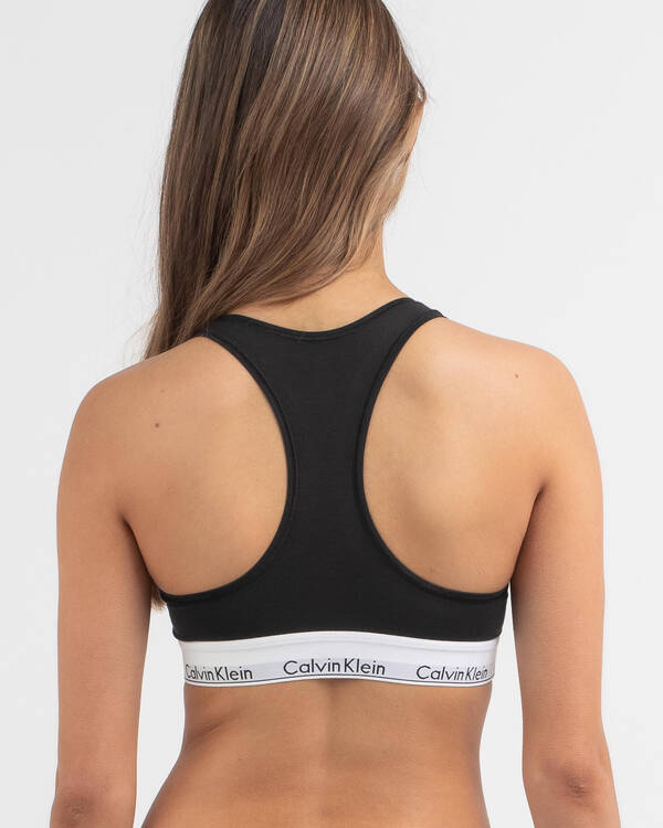 Calvin Klein Cotton Unlined Bralette for Womens