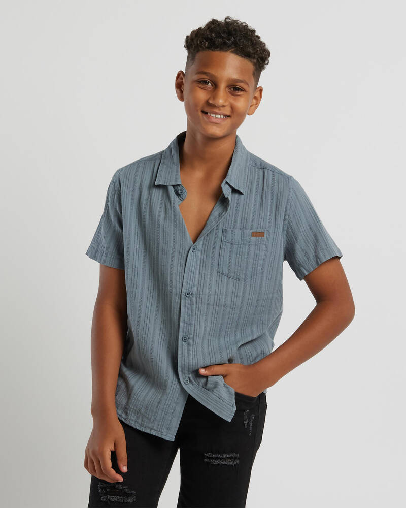 Skylark Boys' Novella Short Sleeve Shirt for Mens