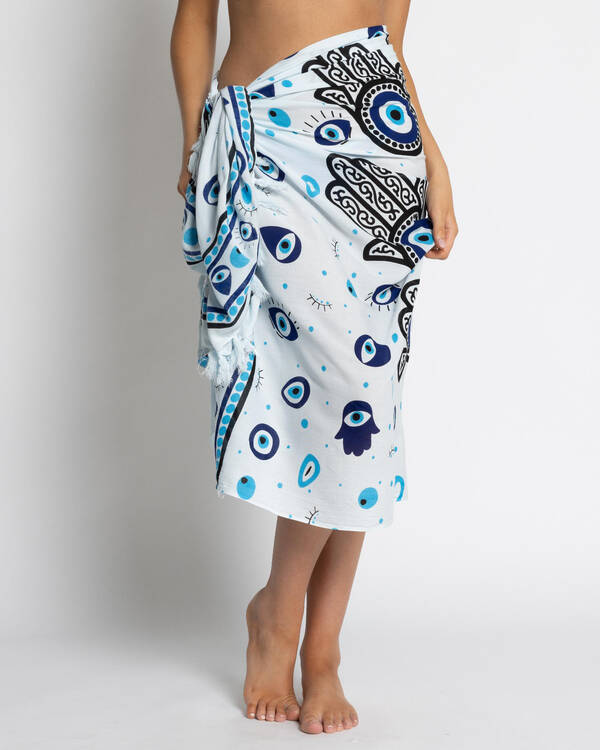 Topanga Evil Eye Sarong for Womens