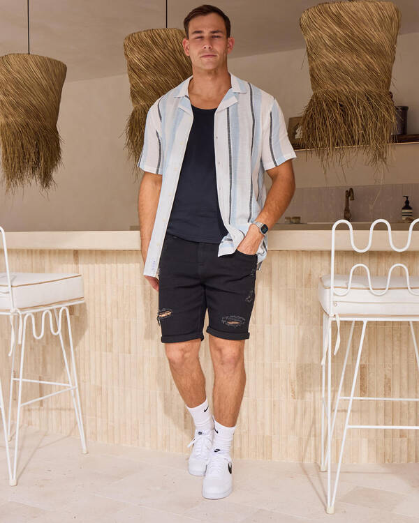 Lucid Harbour Short Sleeve Shirt for Mens