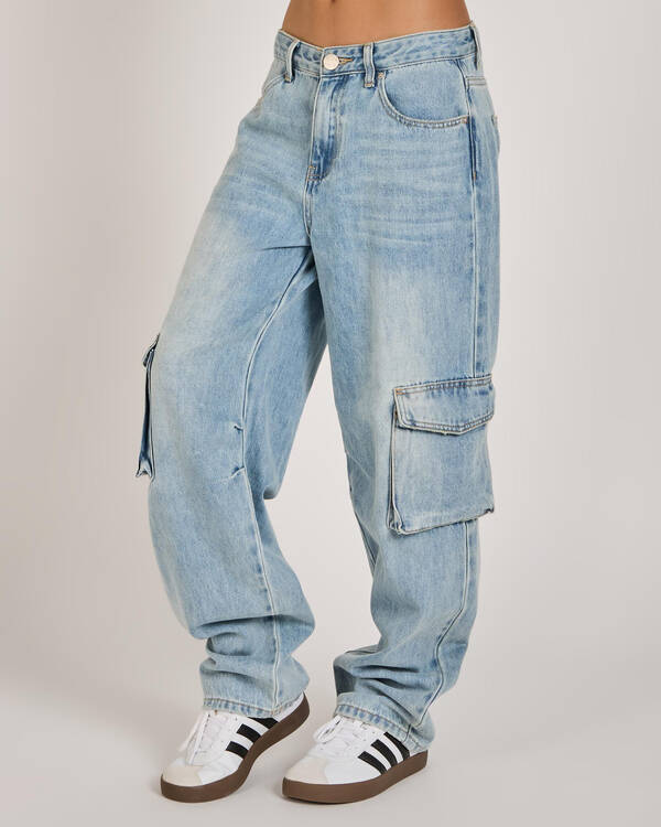 DESU Girls' Juno Cargo Jeans for Womens