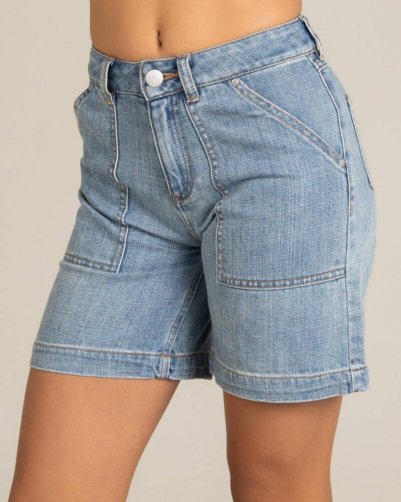 Billabong Girls' Mindy Denim Short for Womens