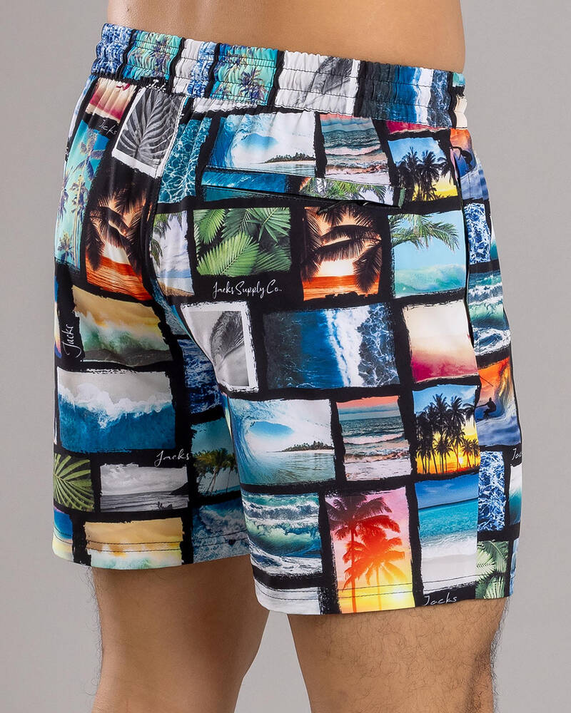 Jacks Jordy Elastic Waist Shorts for Mens