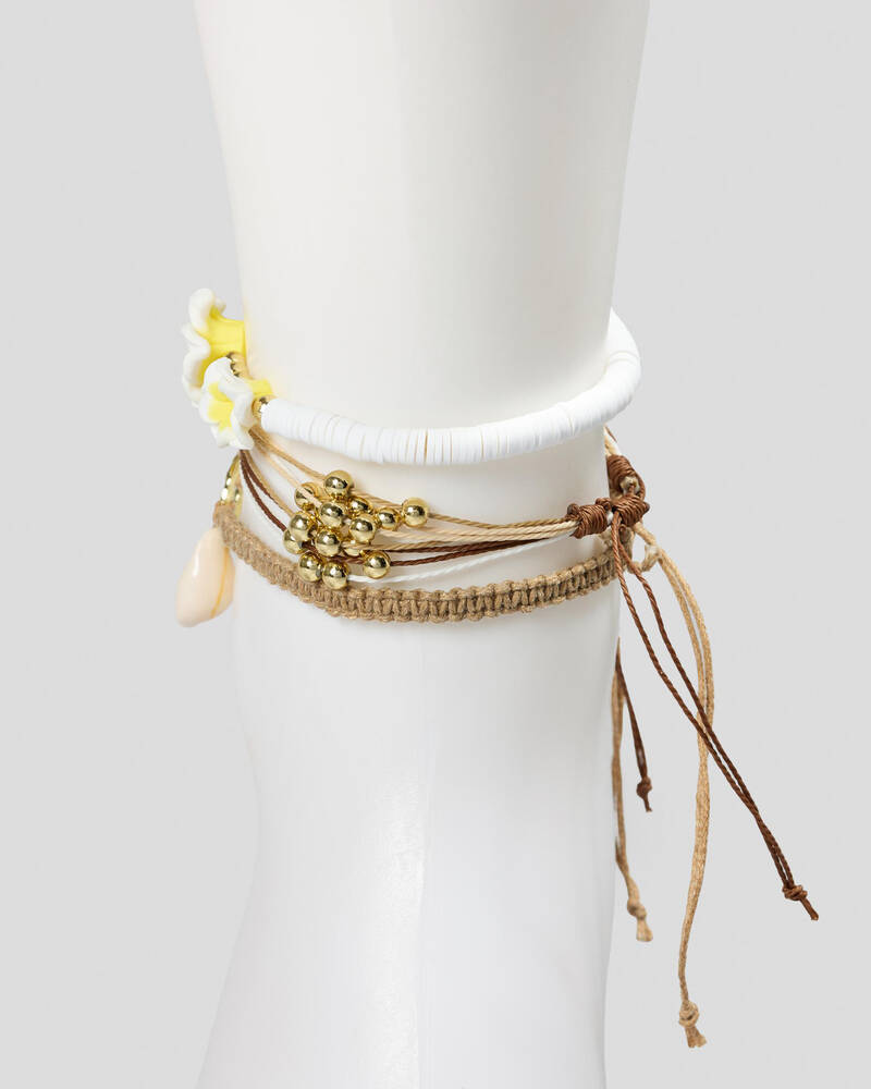 Karyn In LA Aloha Anklet Pack for Womens