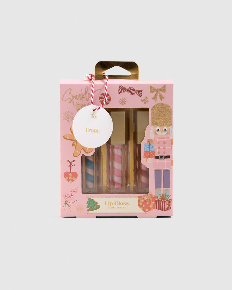 Get It Now Festive Swirl Lip Gloss Pack for Womens