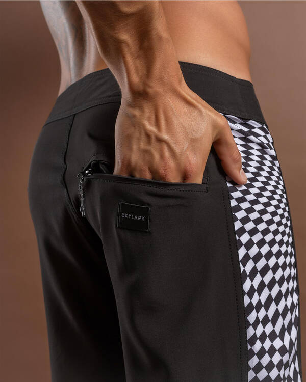 Skylark Splintered Board Shorts for Mens
