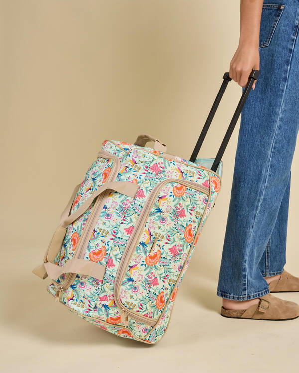 Mooloola Kindra Small Wheeled Travel Bag for Womens