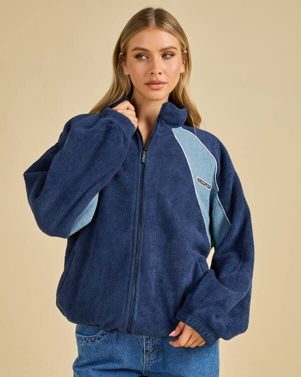 Rusty Two Tides Zip Through Jacket for Womens