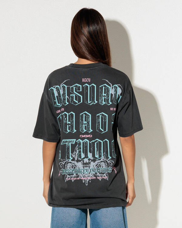 Kiss Chacey Wither Box Fit T-Shirt for Womens
