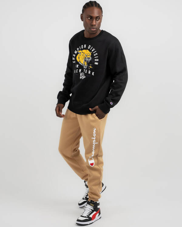 Champion Logo Cuff Track Pants for Mens
