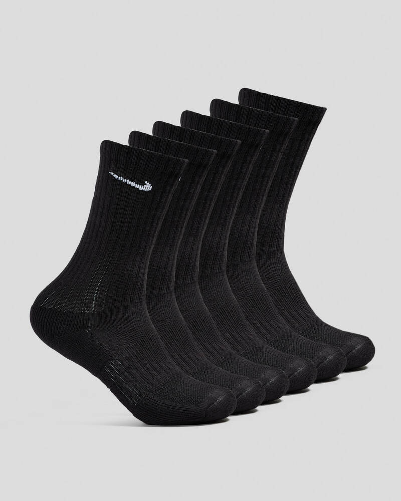 Nike Boys' Everyday Crew Socks 6 Pack for Mens
