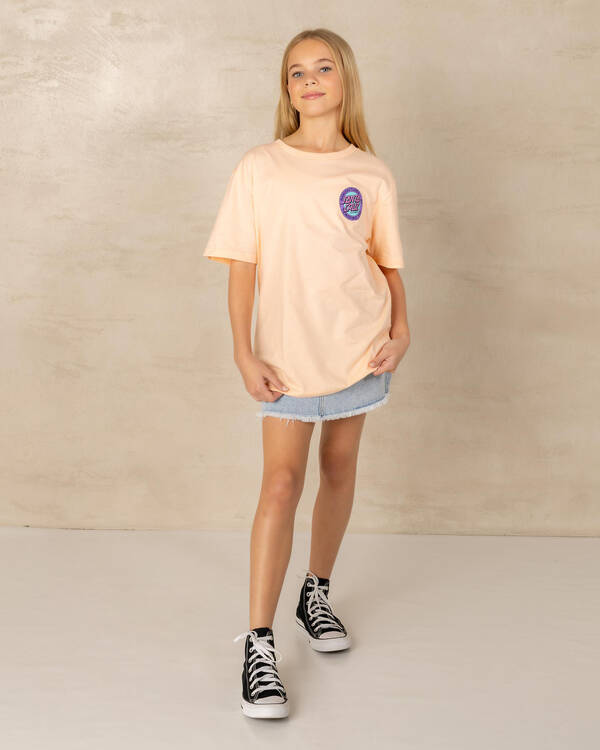 Santa Cruz Girl's MFG Retro Dot Reverse T-Shirt for Womens