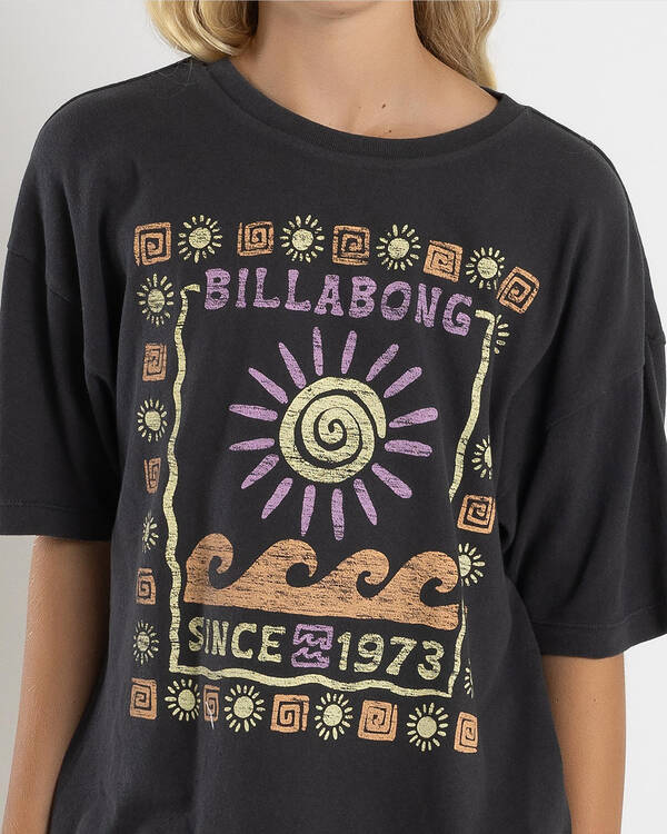 Billabong Girls' Waves And Sun T-Shirt for Womens