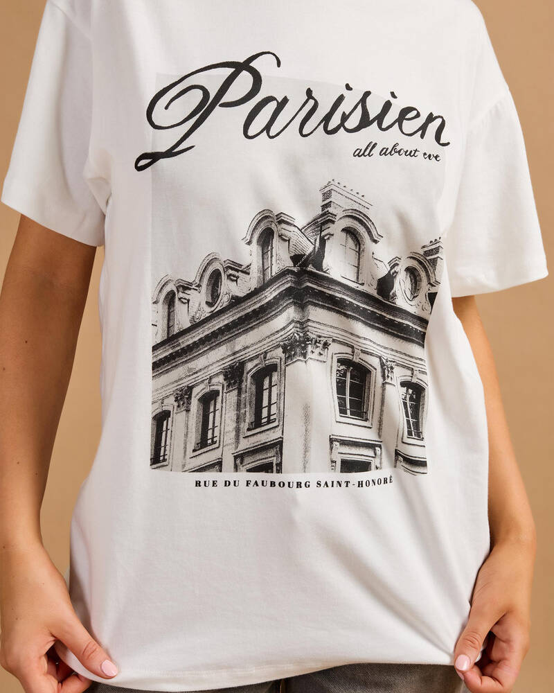 All About Eve Parisien Oversized T-Shirt for Womens