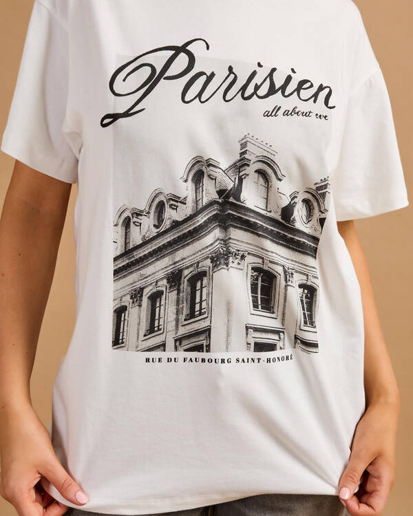 All About Eve Parisien Oversized T-Shirt for Womens