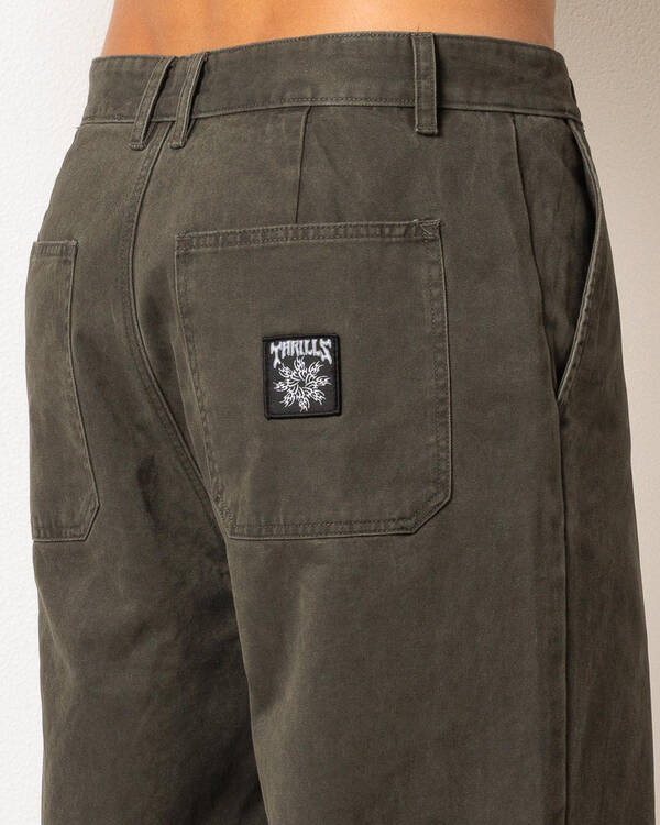 Thrills Stagger Big Slacker Pants for Mens