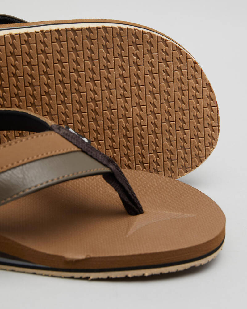 Billabong Mens' All Day Impact Thongs for Mens