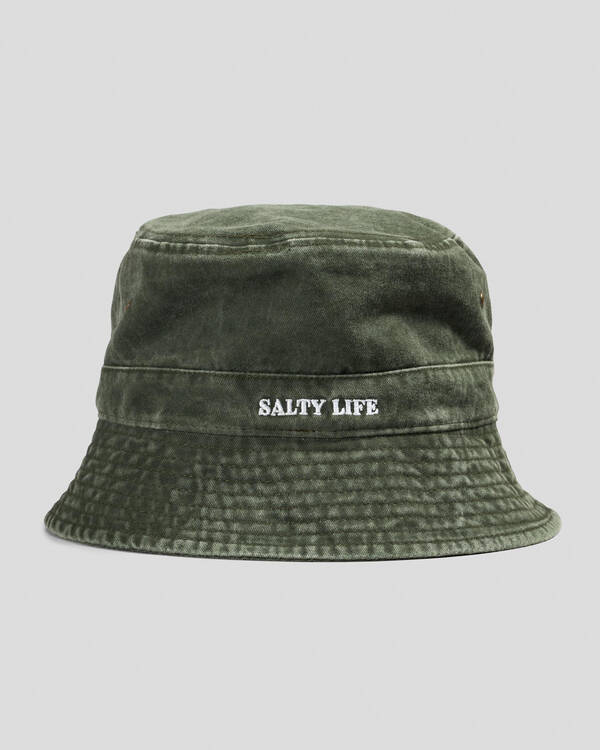 Salty Life Island Bucket Hat for Mens