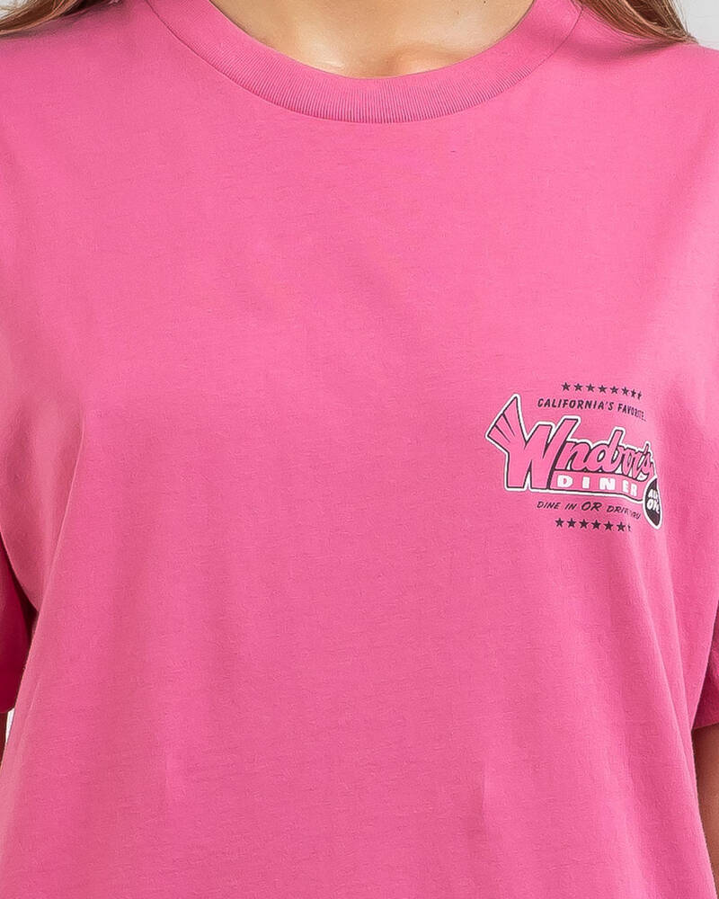 Wndrr Drive-Thru T-Shirt for Womens