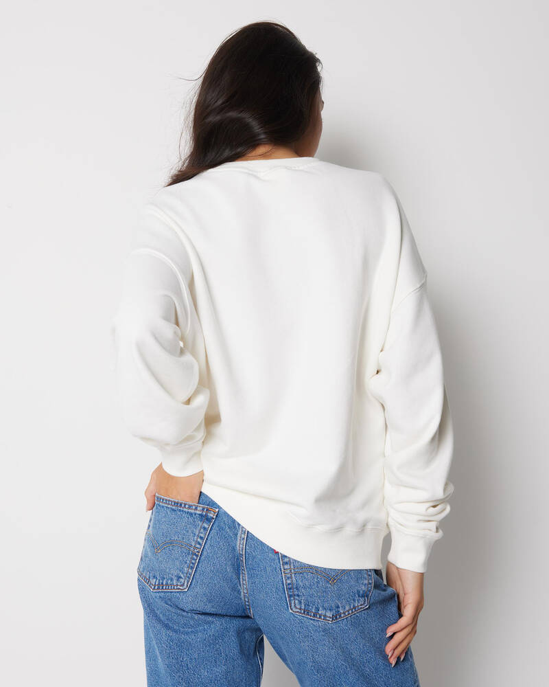 GUESS Multi-Colour Triangle Crew Neck Sweatshirt for Womens