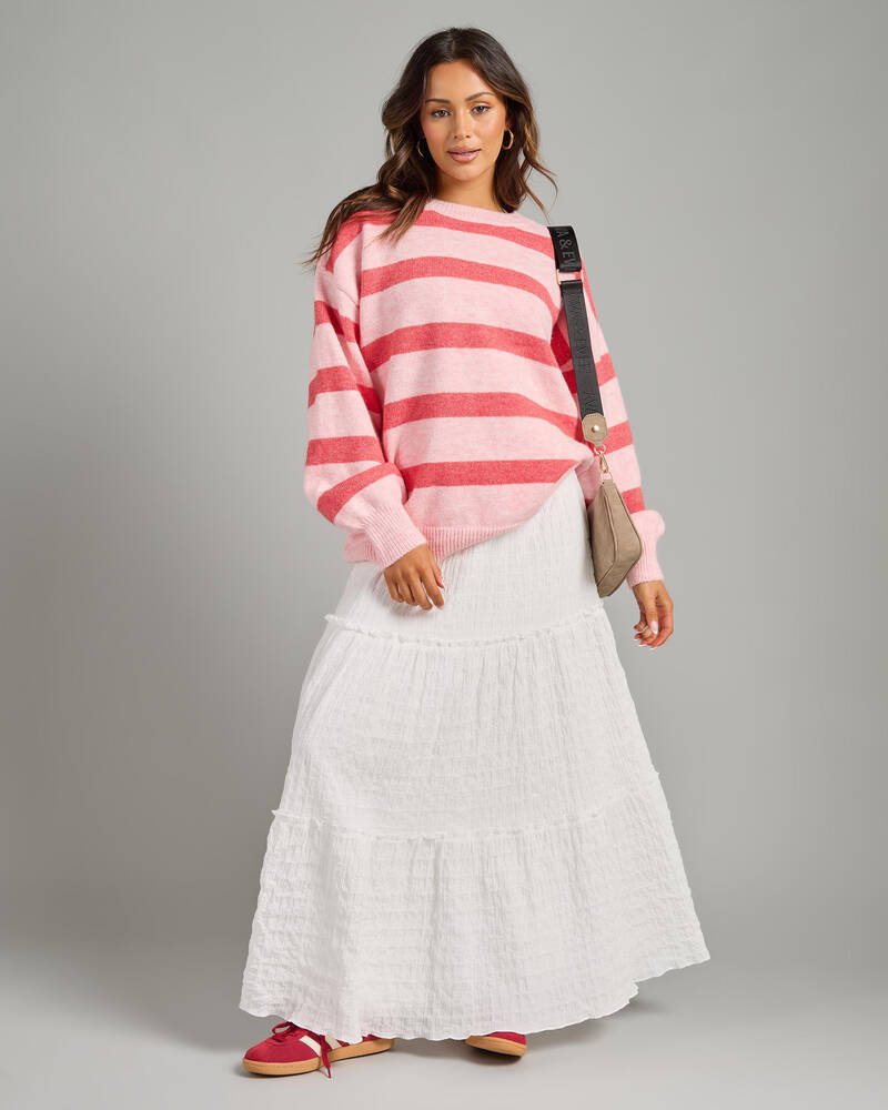 Pink Diamond Nix Knit Jumper for Womens
