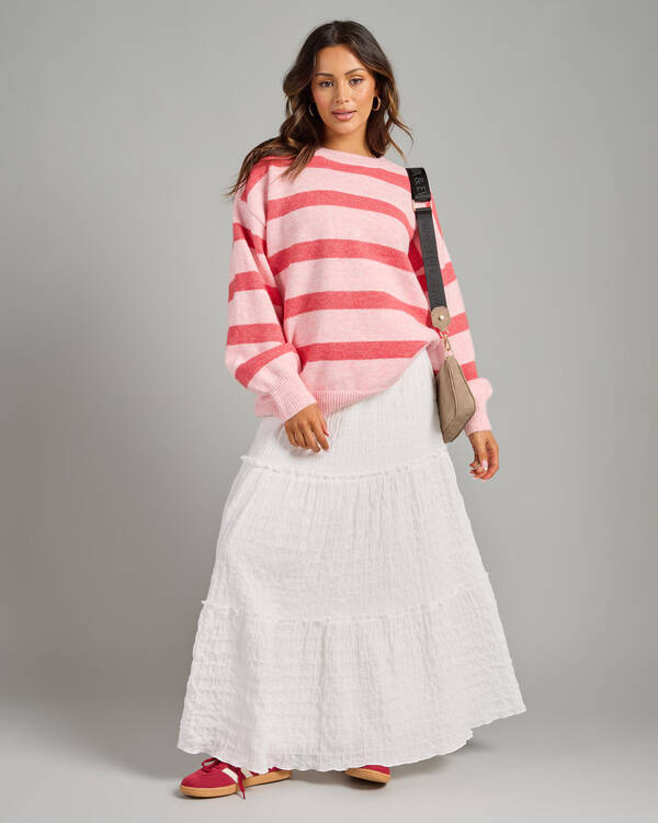 Pink Diamond Nix Knit Jumper for Womens