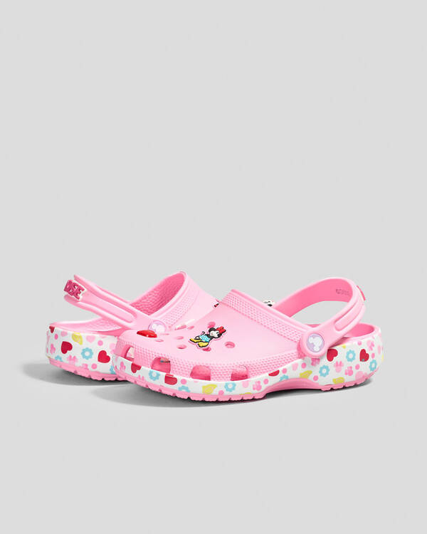 Crocs Kids' Mickey & Friends Minnie Classic Clogs for Unisex