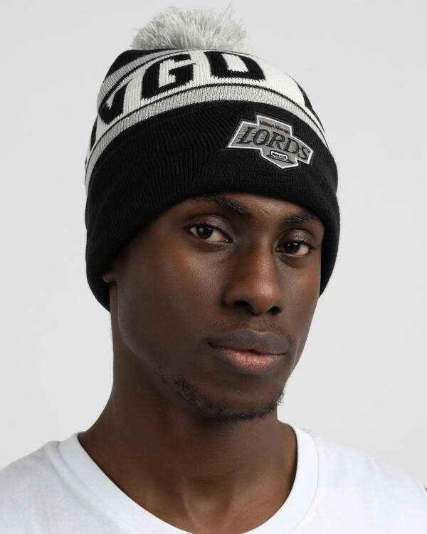 Milton Mango Lords Cuff Pom Pom Beanie for Mens