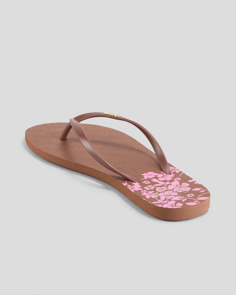Roxy Viva Printed Thongs for Womens