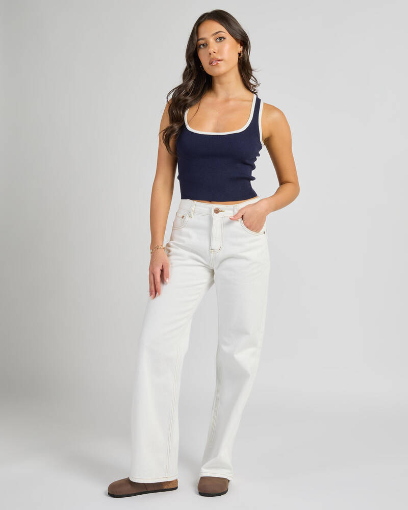 Mooloola Bambi Basic Knit Top for Womens