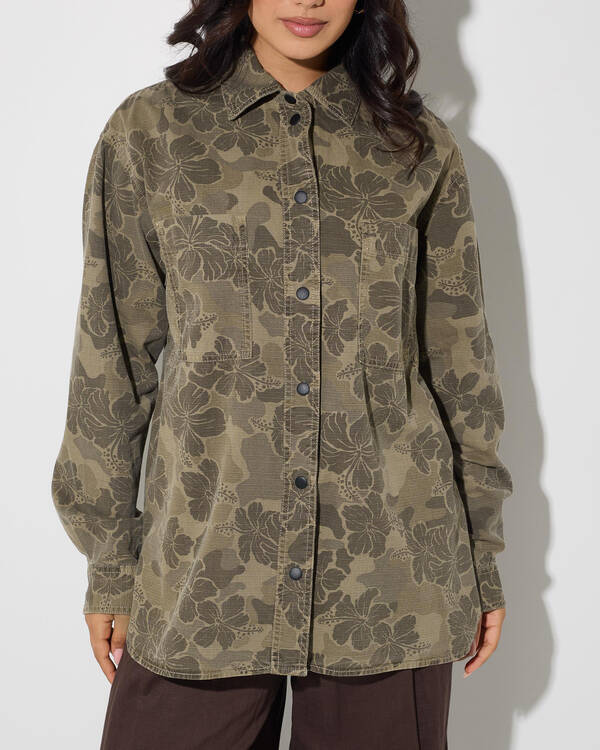 Rip Curl Paradise Camo Shirt for Womens